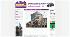 Desktop Screenshot of belfastcitytours.com